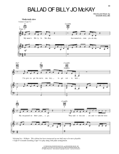 Ballad Of Billy Jo McKay von Shawn Mullins (Download) 