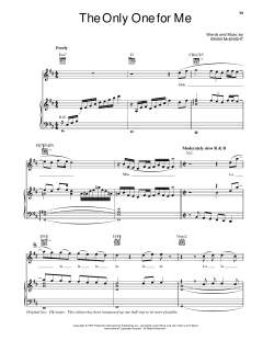 The Only One For Me von Brian McKnight (Download) 