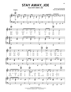 Stay Away, Joe von Elvis Presley (Download) 