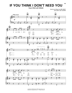 If You Think I Don't Need You von Elvis Presley (Download) 