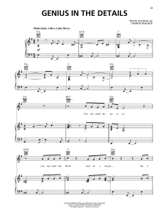 Genius In The Details von Charlie Peacock (Download) 