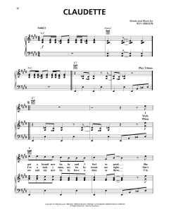 Claudette von Roy Orbison (Download) 