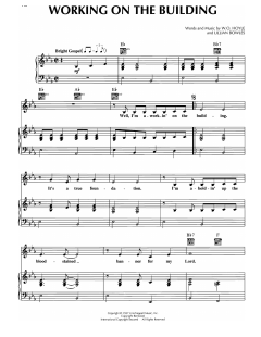 Working On The Building von Elvis Presley (Download) 