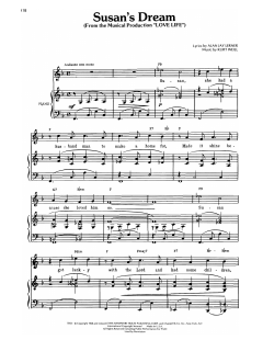 Susan's Dream von Kurt Weill (Download) 