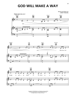 God Will Make A Way von Janet Paschal (Download) 
