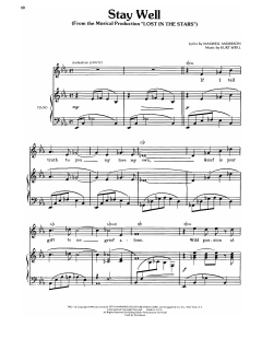 Stay Well von Kurt Weill (Download) 