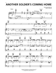 Another Soldier's Coming Home von Janet Paschal (Download) 