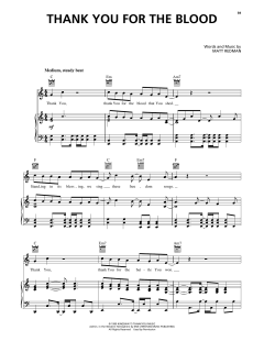 Thank You For The Blood von Matt Redman (Download) 