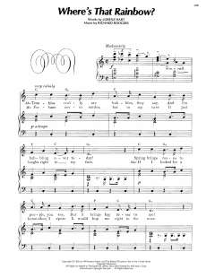 Where's That Rainbow? von Lorenz Hart (Download) 