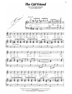 The Girl Friend von Lorenz Hart (Download) 