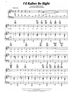 I'd Rather Be Right von Lorenz Hart (Download) 