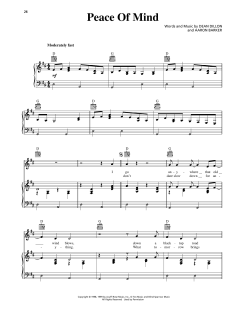 Peace Of Mind von Dean Dillon (Download) 