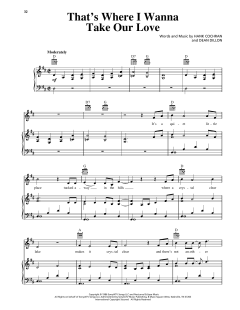 That's Where I Wanna Take Our Love von Dean Dillon (Download) 