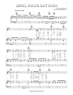 April Fool's Day Morn von Loudon Wainwright III (Download) 