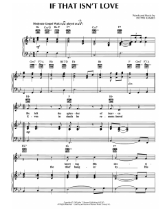 If That Isn't Love von Elvis Presley (Download) 