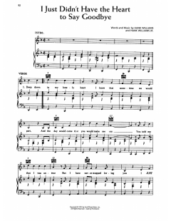 I Just Didn't Have The Heart To Say Goodbye von Hank Williams (Download) 