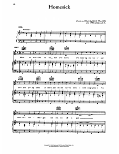 Homesick von Hank Williams (Download) 