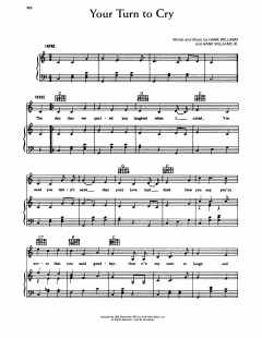 Your Turn To Cry von Hank Williams (Download) 