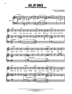 All At Once von Ira Gershwin (Download) 
