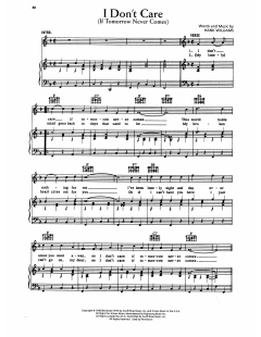 I Don't Care (If Tomorrow Never Comes) von Hank Williams (Download) 