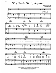 Why Should We Try Anymore von Hank Williams (Download) 