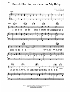 There's Nothing As Sweet As My Baby von Hank Williams (Download) 