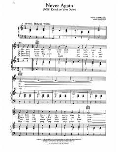 Never Again (Will I Knock On Your Door) von Hank Williams (Download) 