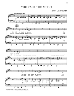 You Talk Too Much von Joe Jones (Download) 