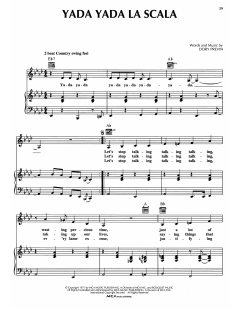 Yada Yada La Scala von Dory Previn (Download) 