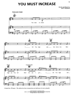 You Must Increase von Matt Redman (Download) 