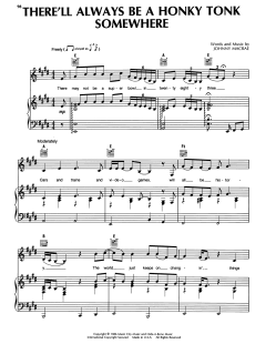 There'll Always Be A Honky Tonk Somewhere (Download) 