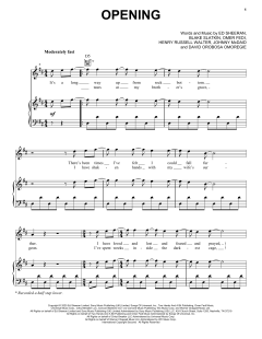 Opening von Ed Sheeran (Download) 