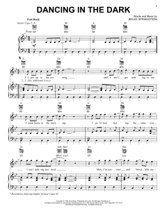 Dancing In The Dark von Bruce Springsteen (Download) 