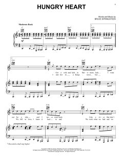 Hungry Heart von Bruce Springsteen (Download) 