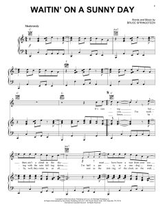Waitin' On A Sunny Day von Bruce Springsteen (Download) 