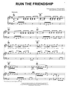 Ruin The Friendship von Taylor Swift (Download) 