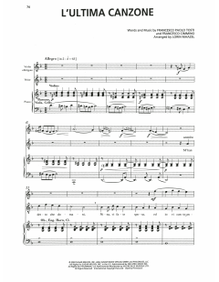 L'Ultima Canzone von Andrea Bocelli (Download) 