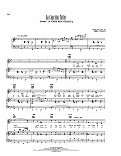 La Cage Aux Folles von Jerry Herman (Download) 