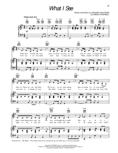 What I See von Leonard Ahlstrom (Download) 