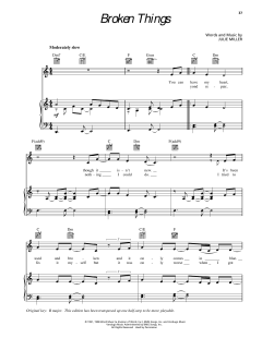 Broken Things von Julie Miller (Download) 