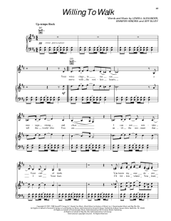 Willing To Walk von Jeff Silvey (Download) 