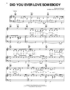 Did You Ever Love Somebody von Jessica Simpson (Download) 