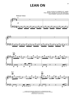 Lean On von Rebecca St. James (Download) 