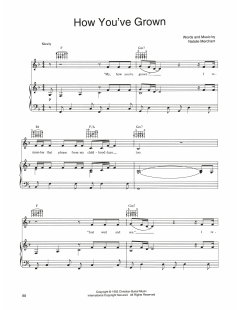 How You've Grown von Natalie Merchant (Download) 