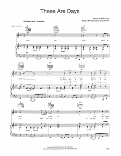 These Are Days von Natalie Merchant (Download) 