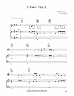 Seven Years von Natalie Merchant (Download) 