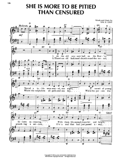 She Is More To Be Pitied Than Censured (Download) 