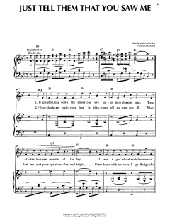 Just Tell Them That You Saw Me (Download) 