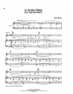 Let's Not Waste A Moment von Jerry Herman (Download) 