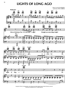 Lights Of Long Ago von Lynn Ahrens (Download) 